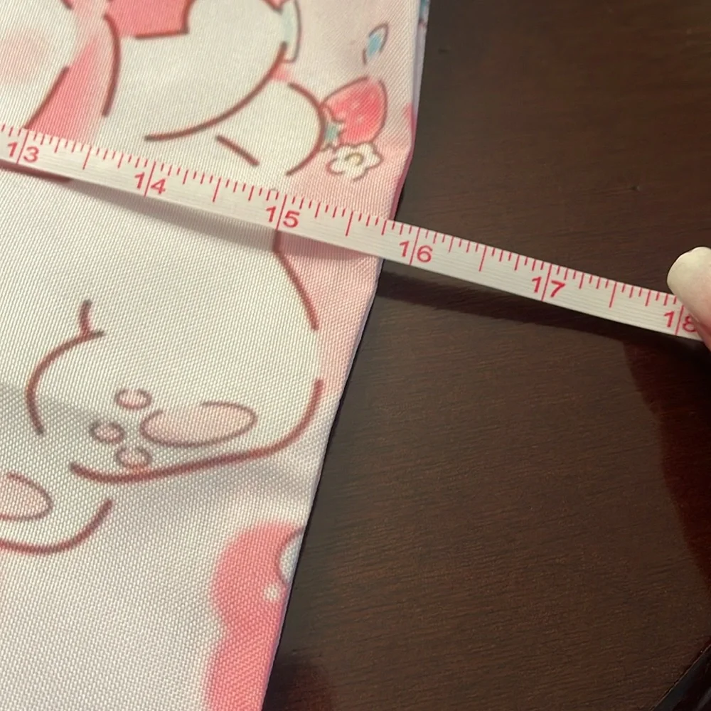 Cute Pink My Melody Drawstring Bag with Character Design new hello Kitty